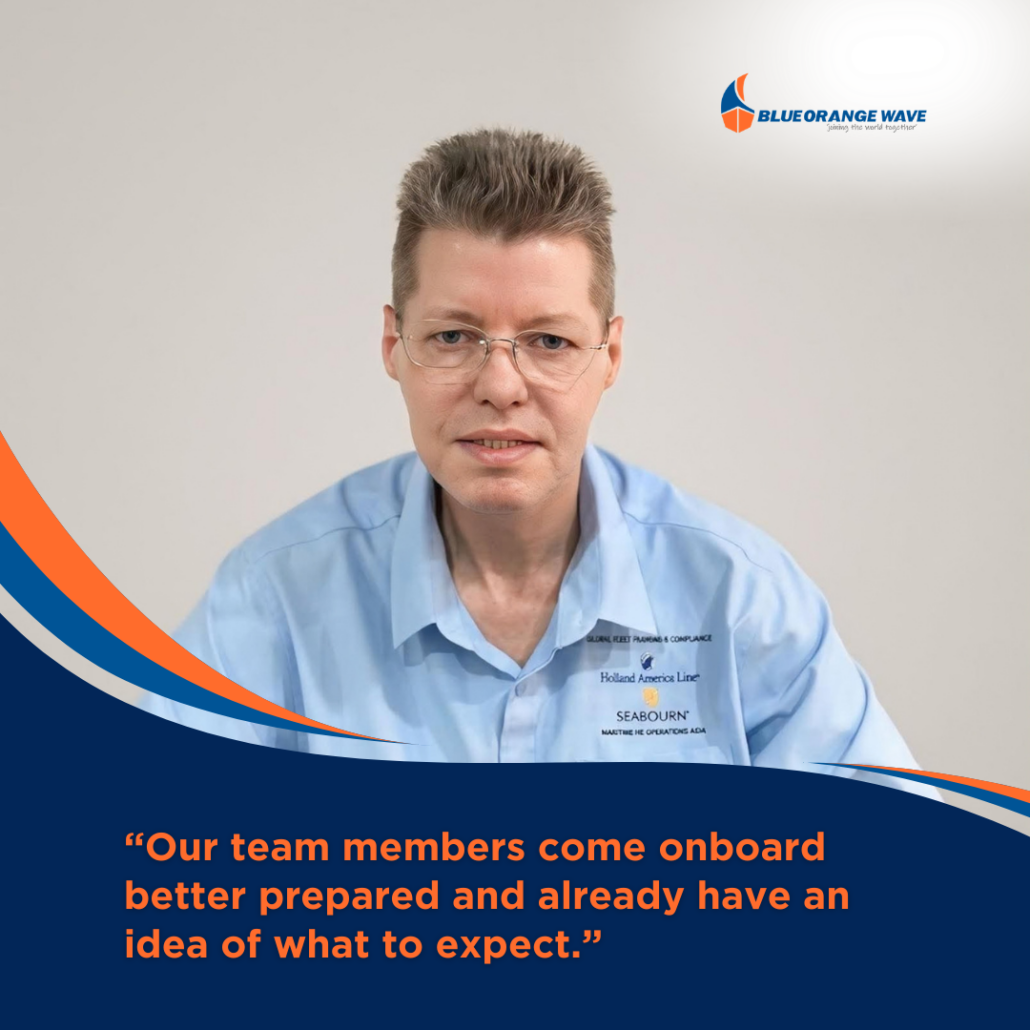 Andre van Schoonhoven Holland America Line